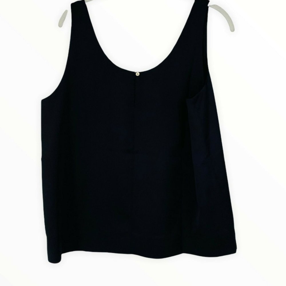 J.Crew Mercantile Sateen Tank Top Black Medium - Picture 6 of 8